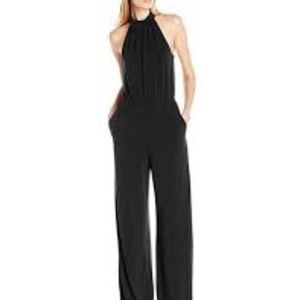 BCBG GENERATION MOCK NECK JUMPSUIT BLACK SMALL NEW